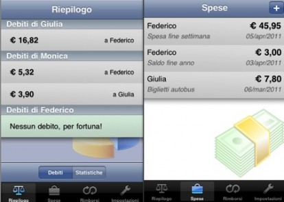 Scoprire quanto si spende con iSpent