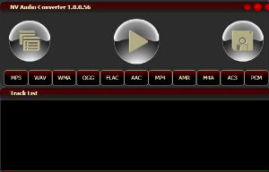 NV Audio Converter programma per convertire file audio