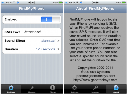 iPhone smarrito? Ci pensa FindMyPhone