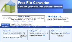 Free File Converter, convertire file gratis da un formato ad un altro