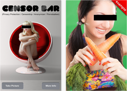 Rendere foto anonime con Censor Bar