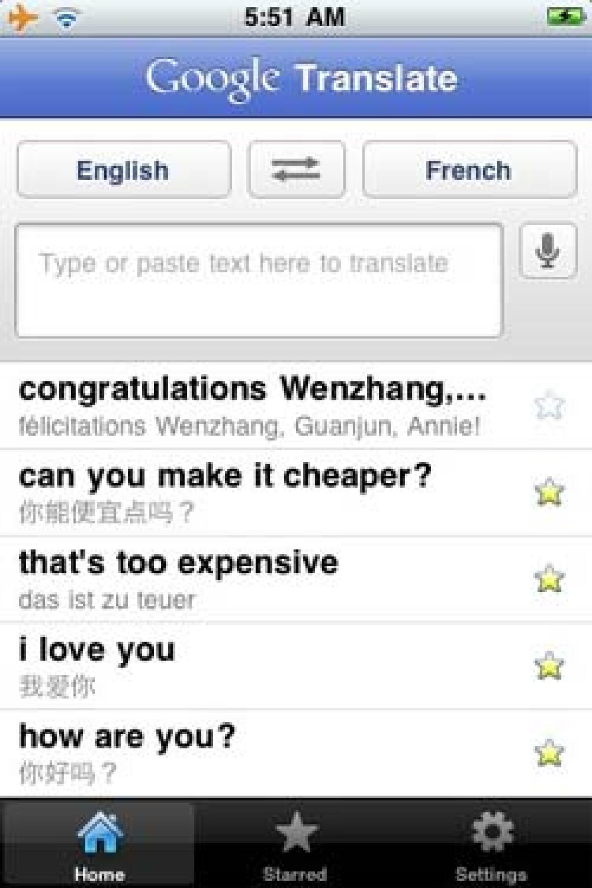 Traduzioni con Google Translate - 