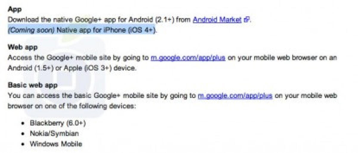 Google+: presto l’applicazione ufficiale - 