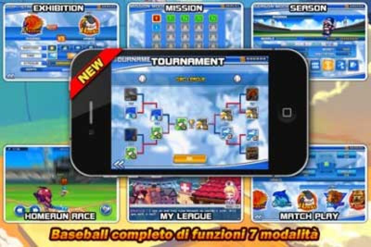 Giocare a Baseball con Superstars II - 
