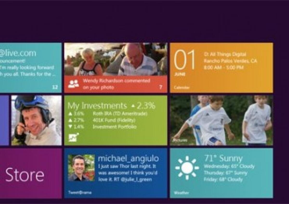 Analisi della nuova schermata di Windows 8 - 