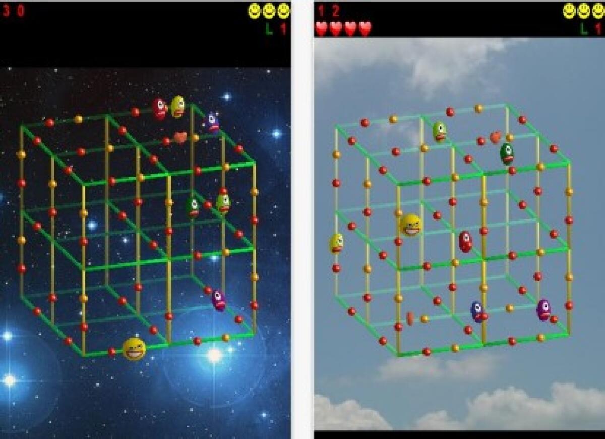 Giocare a Pacman in 3D - 