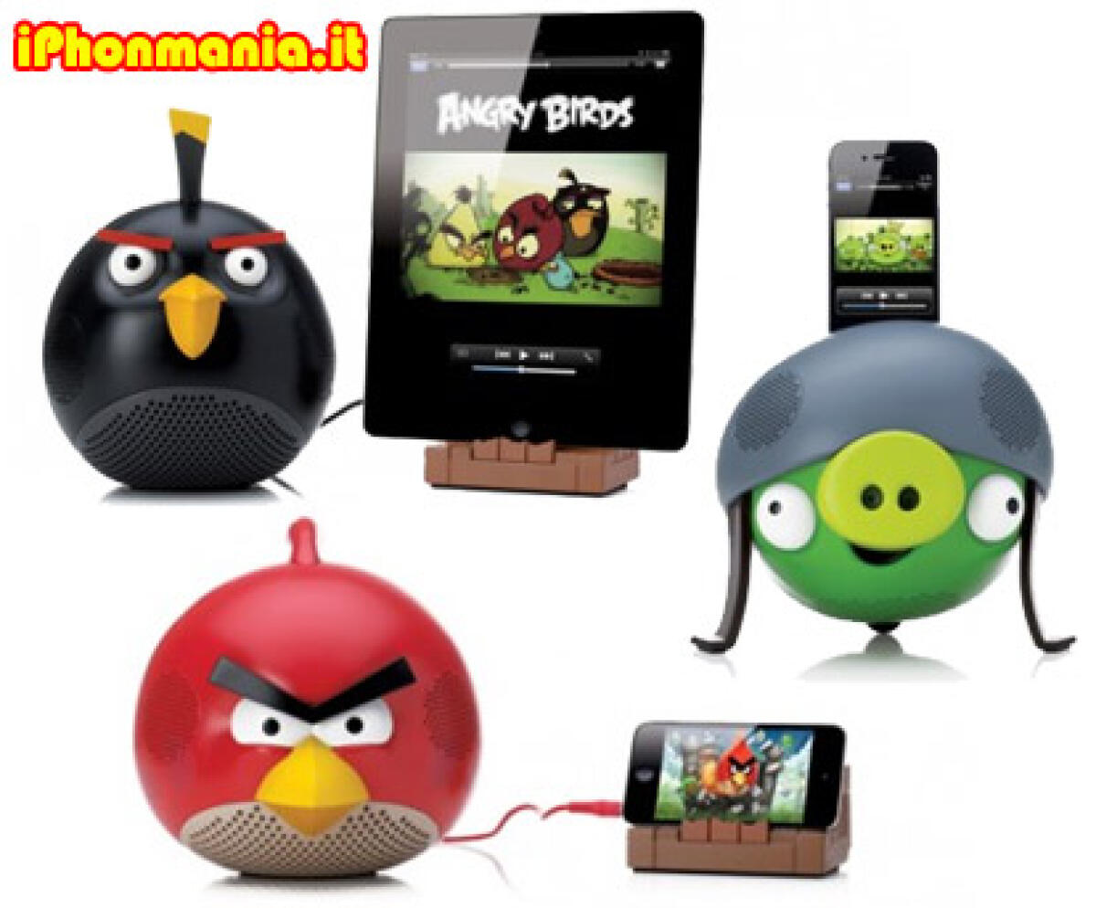 Speaker Angry Birds: per tutti i fan del gioco - 
