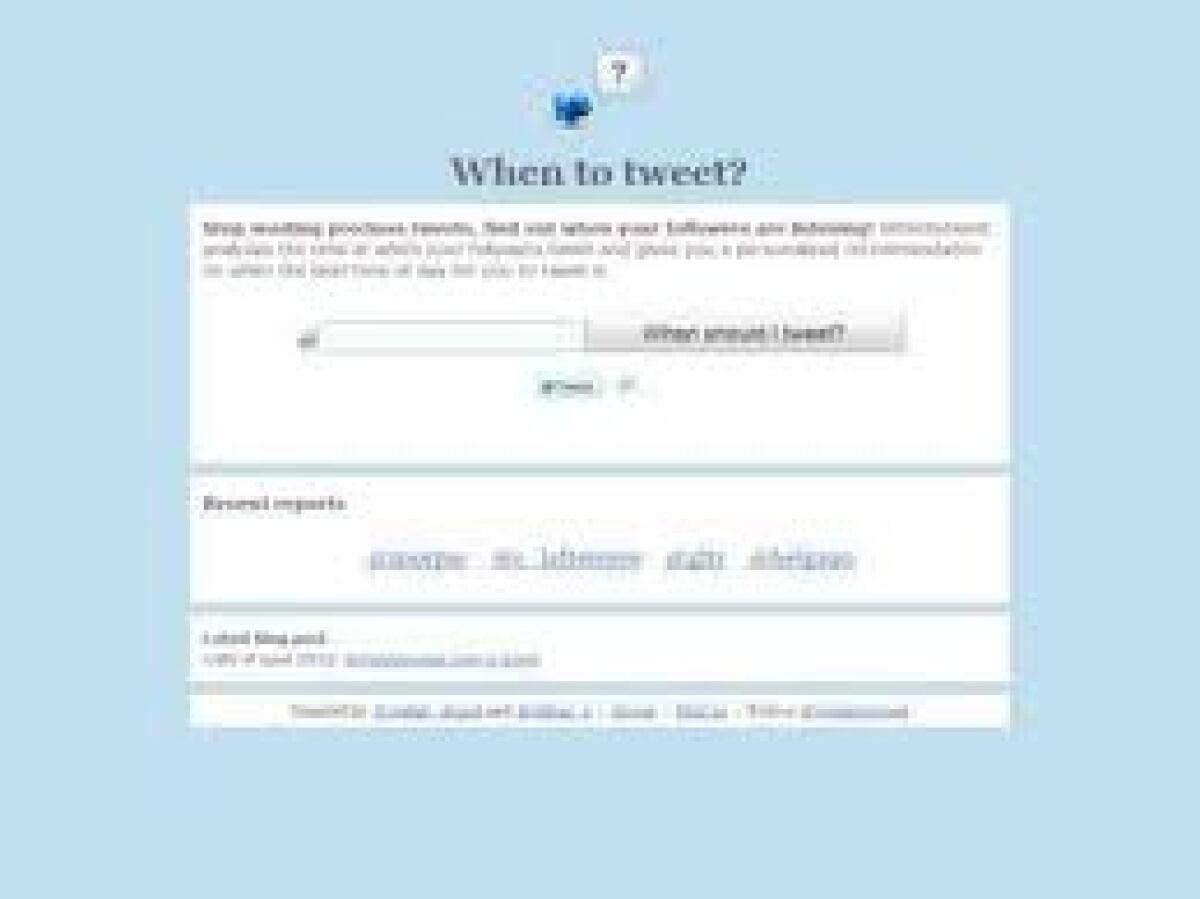 Twitter e il momento migliore per pubblicare post - 