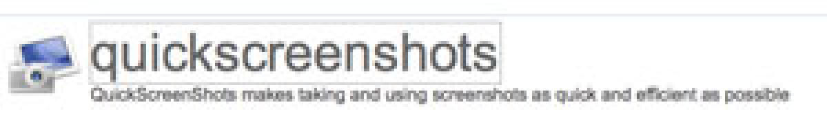 QuickSscreenshot catturare schermate e modificarle in pochi click - 