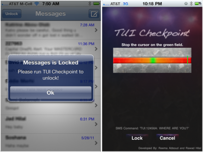 Blocco scrittura messaggi con TUI Checkpoint