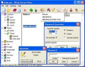 Creazione di database con dati personali