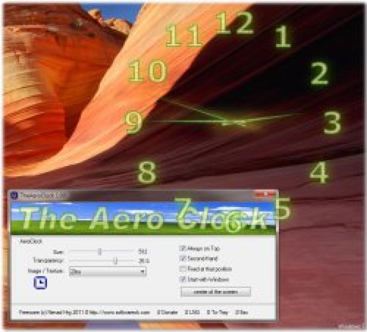 Orologio trasparente su Windows - 