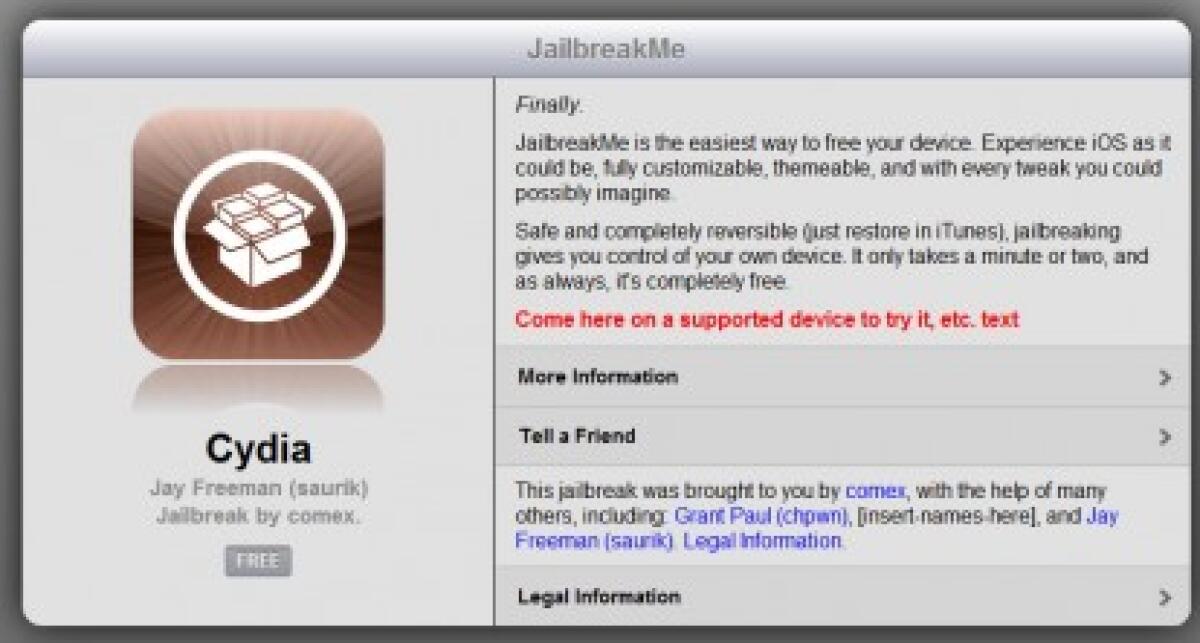 E’ arrivato il JailbreakMe 3.0 per iPhone - 