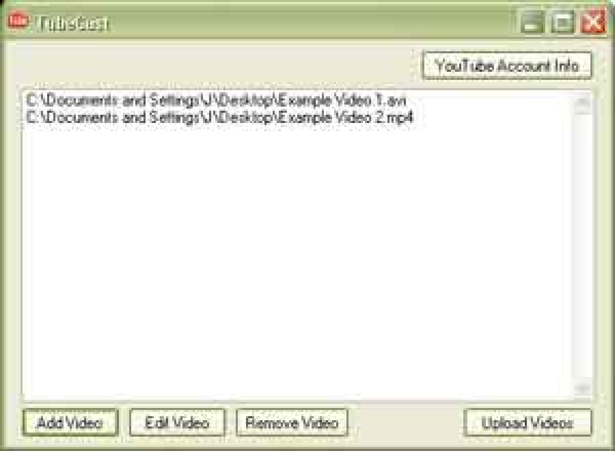 TubeCast programma per caricare video su YouTube dal desktop - 