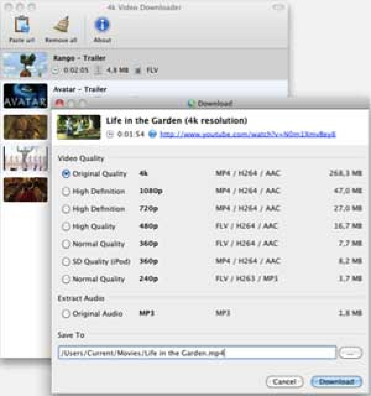4K Video Downloader scaricare video da Youtube e simili - 