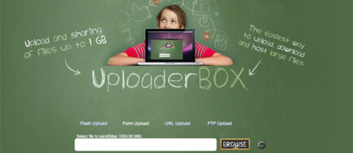 Condivisione online con  UploaderBox - 