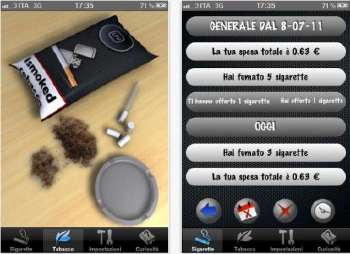 Ridurre le sigarette con iSmoked Plus - 