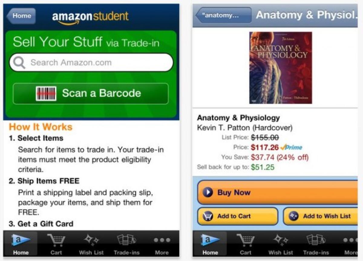 Amazon crea un app per gli studenti  - 