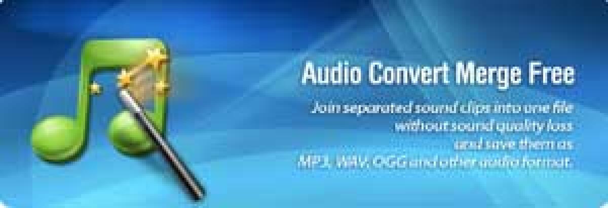 Audio Convert Merge Free programma per unire e convertire file audio - 