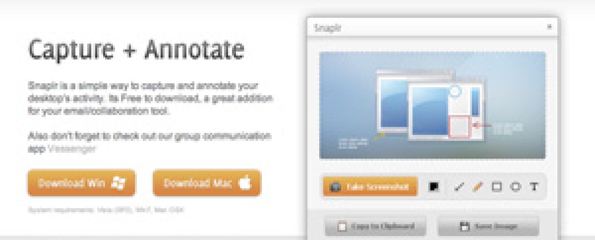 Snaplr programma per catturare schermate in tutta velocità - 