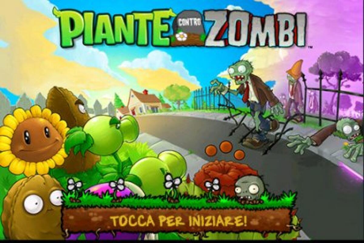 Piante contro Zombie per iPhone - piante contro zombi