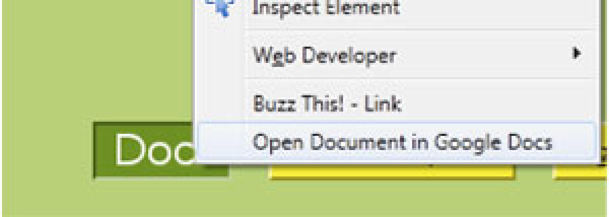 Open Document in Google Docs Viewer aprire i documenti su Firefox con un click - 