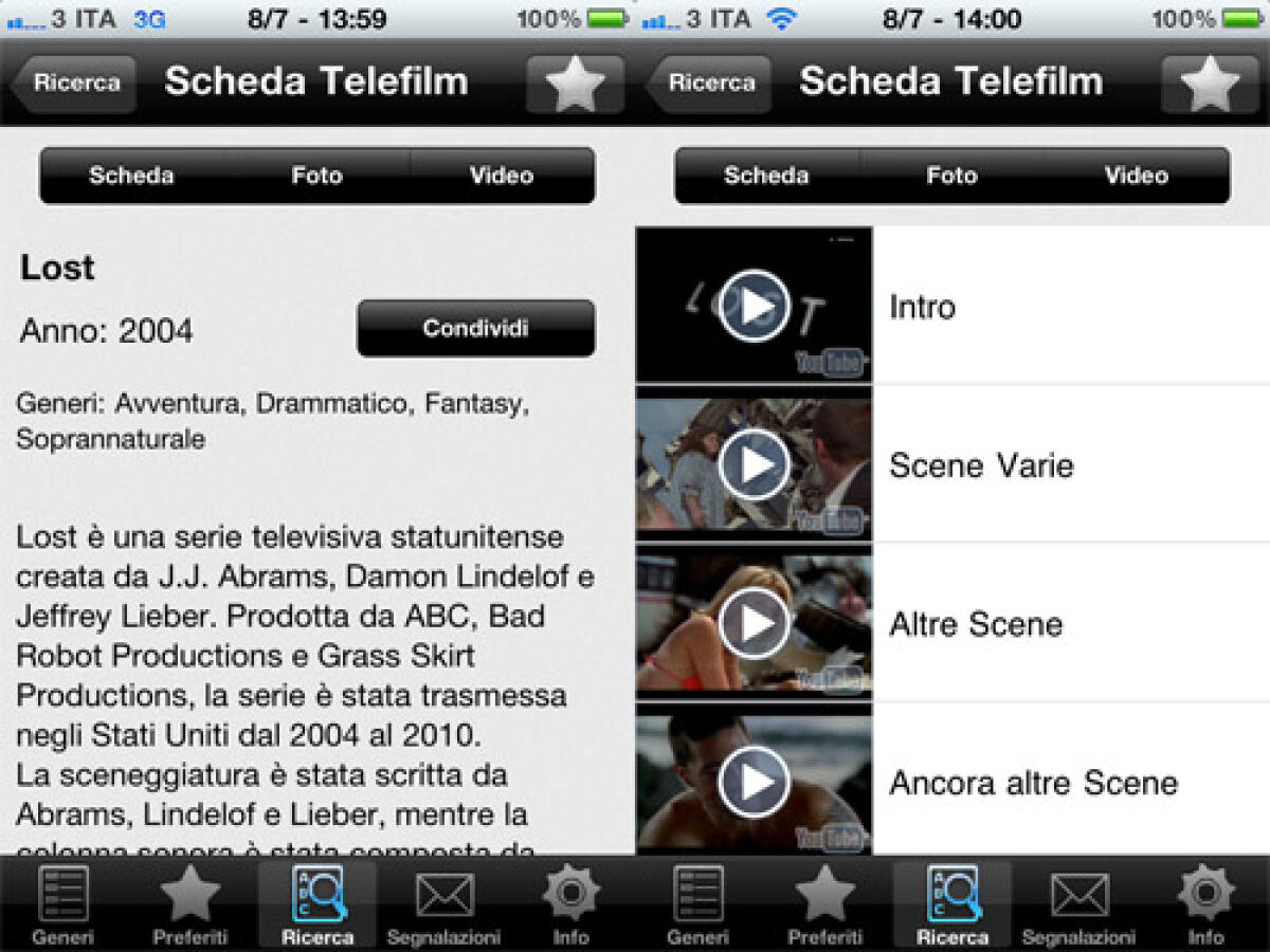 Telefilm Mania, l'app per gli appassionati di telefilm - 