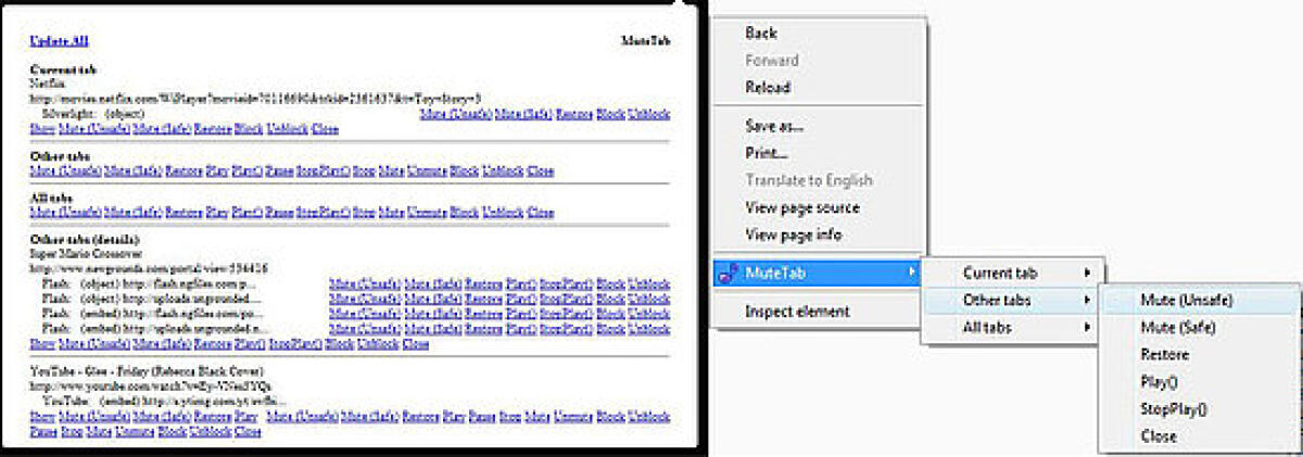 Disattivare audio tab Google Chrome - 
