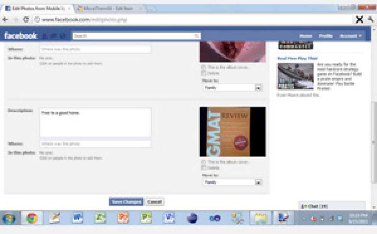 MoveThemAll spostare immagini Facebook - 
