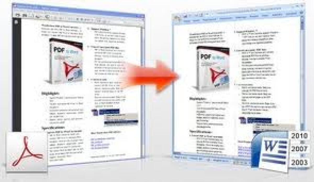 Effettuare la conversione di PDF in Word - 