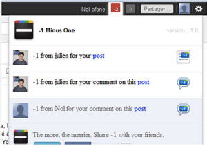 '-1 Minus One, estensione Chrome per il Non Mi Piace
