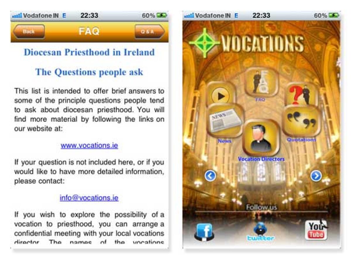 Vocation, l'app della chiesa! - 