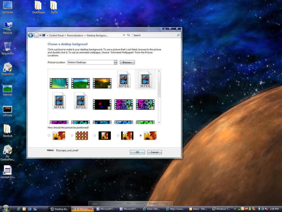 DeskScapes cambia il tuo desktop con un clic - 