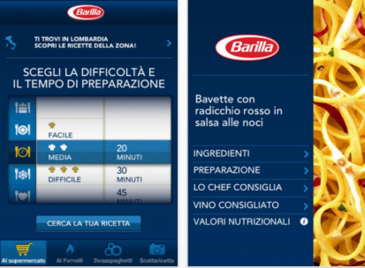 iPasta , prepara la tua pasta preferita seguendo i consigli degli chef - 