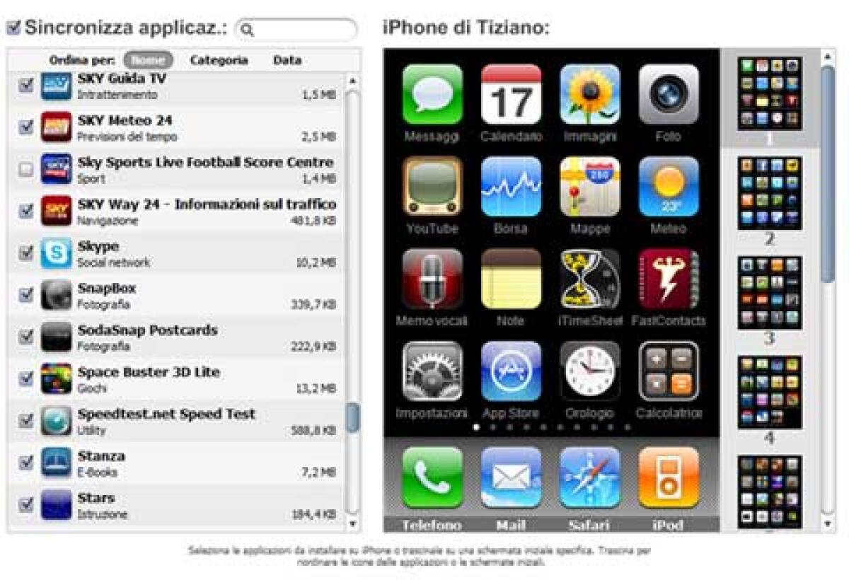 Le applicazioni dei nostri utenti - Ottobre 2011 - 