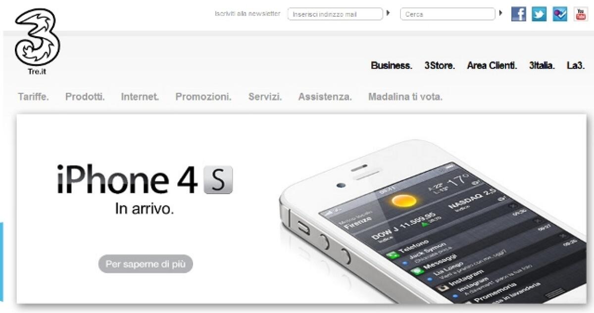 iPhone 4s tariffe 3 - 