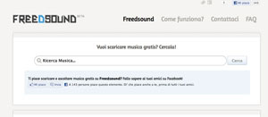 Freedsound servizio online per ascoltare musica