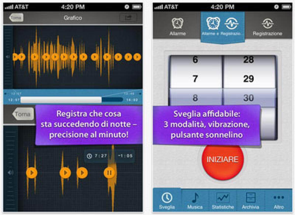 Registratore Suoni del Sonno, registra quello che dici nel sonno - 