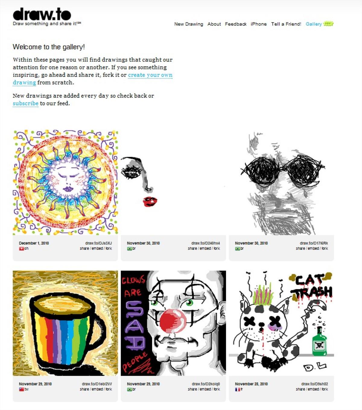 Disegnare e condividere lavoro online - 