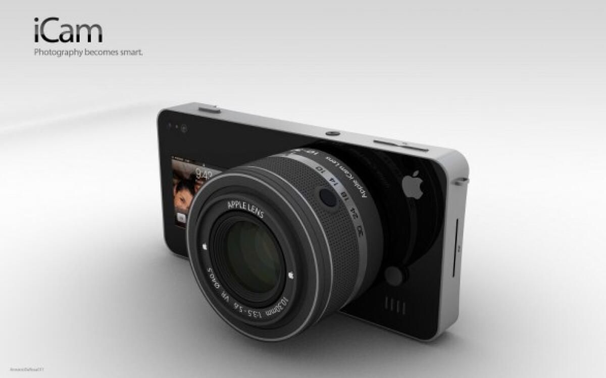 iCam ecco come potrebbe essere una fotocamera Apple - 