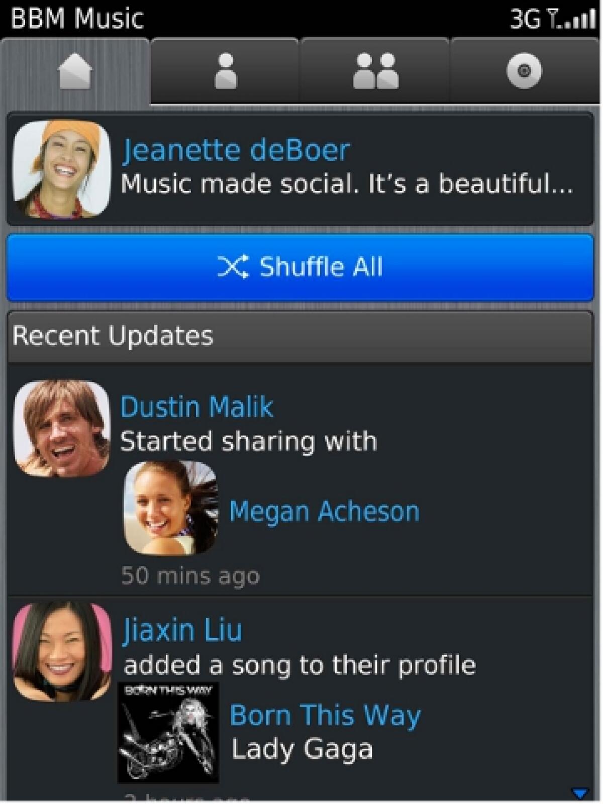 Blackberry Music arriva in Canada, America e Australia - 