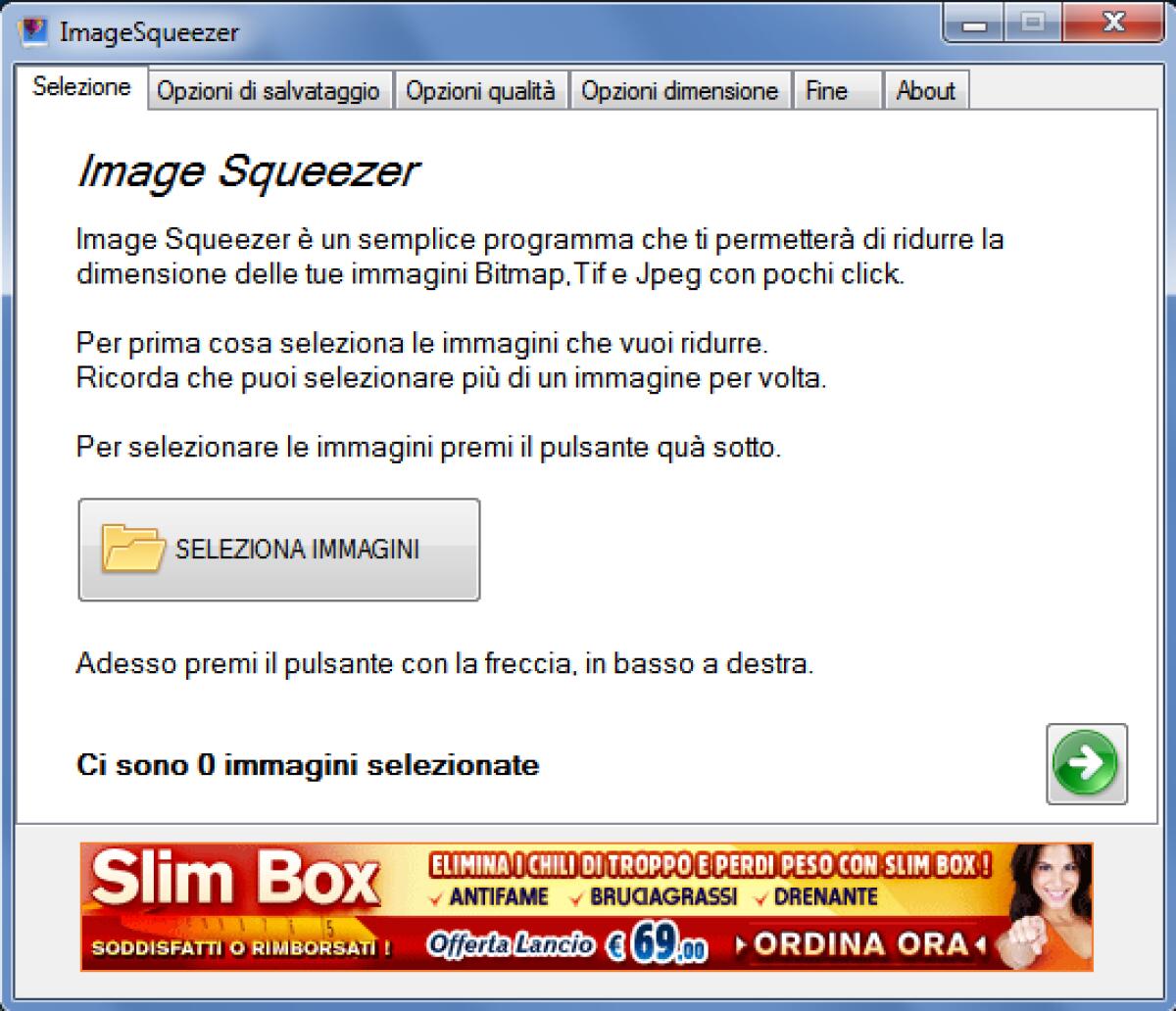 Come ridurre dimensione velocemente immagini - 