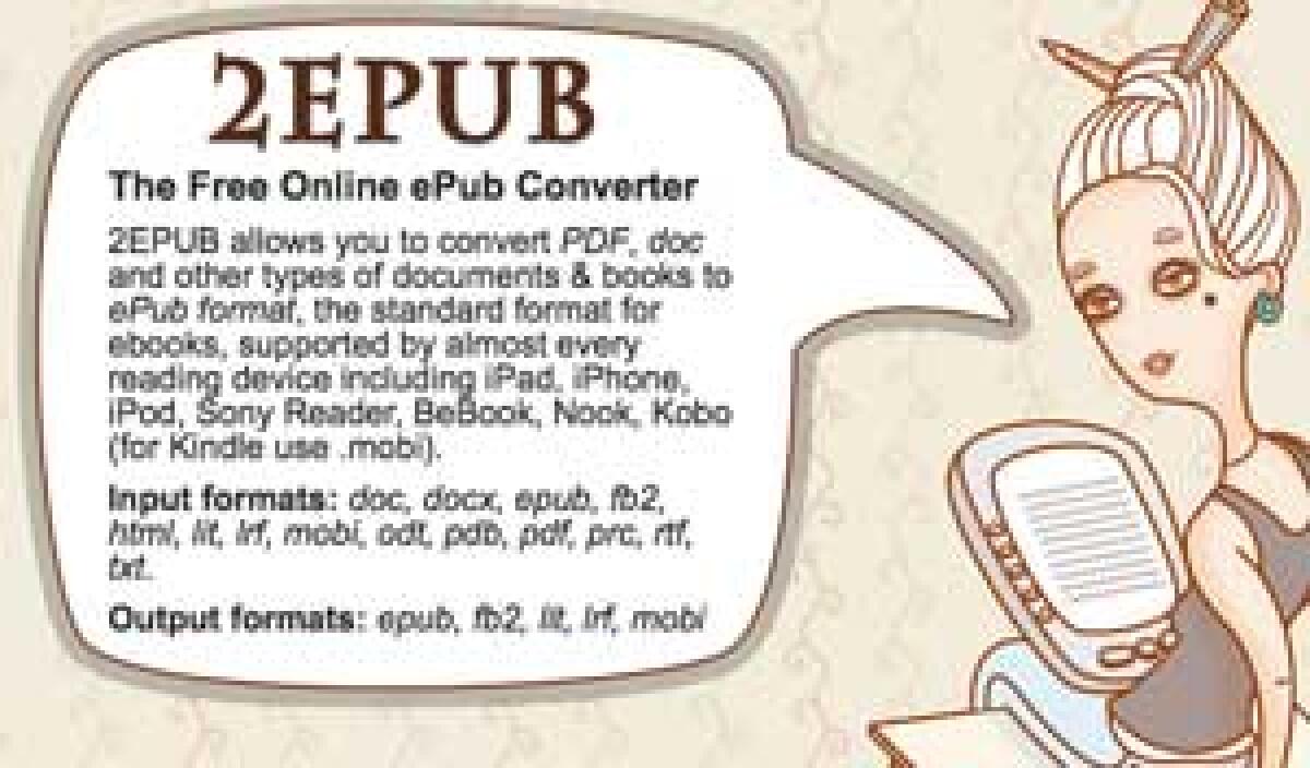 Free ePub Converter, servizio per convertire file in formato ebook - 