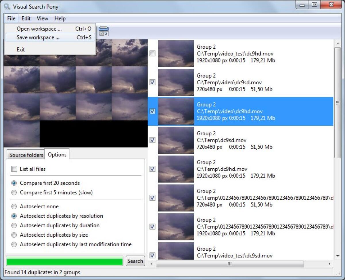 Come trovare i video duplicati sul pc - 