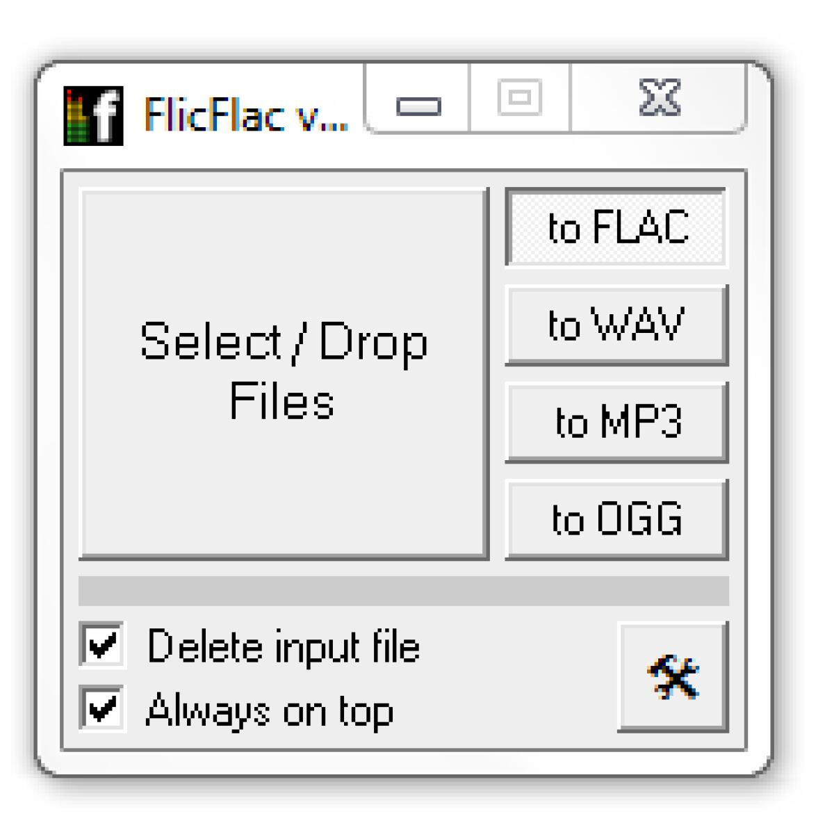 Conversione file audio con FlicFlac - 
