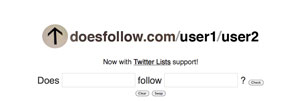 DoesFollow servizio per capire chi segue chi su Twitter