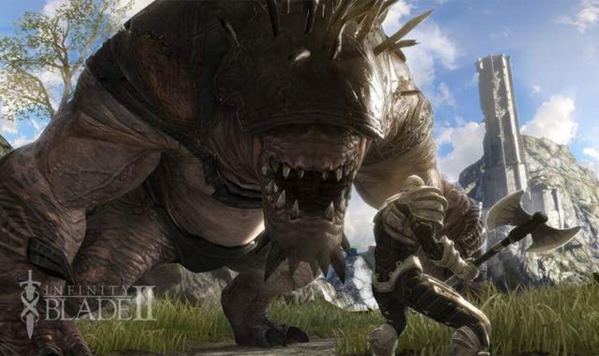 Infinity Blade II su App Store - 