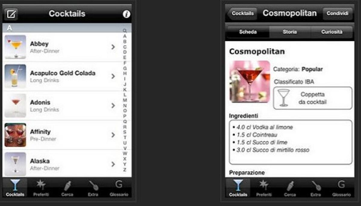 CocktailPlus, prepara i tuoi cocktail - 