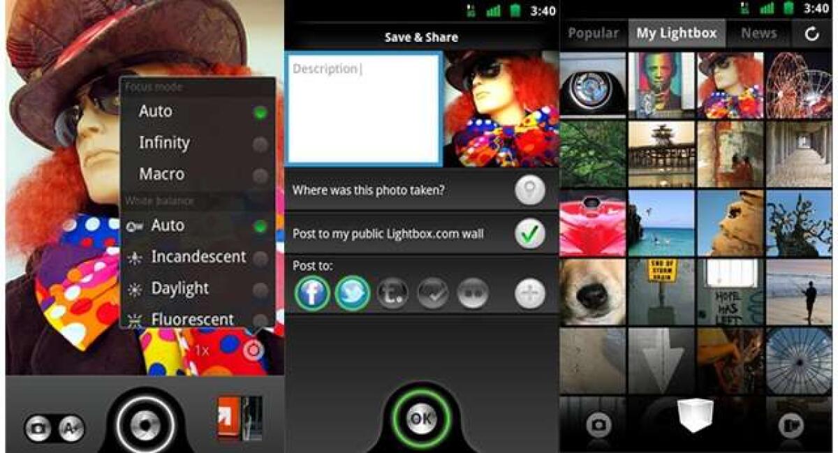 Lightbox: per gli utenti Android - 
