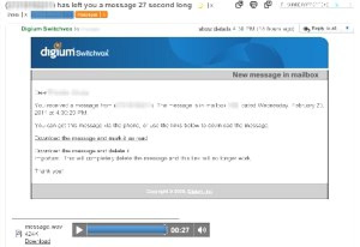 Wav Player for Gmail, estensione Chrome per allegati WAV - 